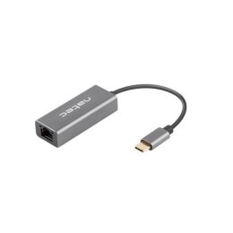 Natec Karta sieciowa Natec Cricket USB-C 3.1 -> RJ-45 1Gb na kablu