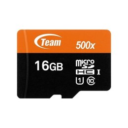 Team Group Karta pamięci MicroSDHC Team Group 16GB UHS-I/Class10 80/15 MB/s