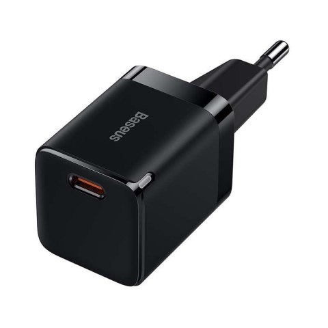 Baseus Ładowarka sieciowa Baseus GaN3 Fast Charger 1C 30W CCGN010101 z gniazdem USB-C