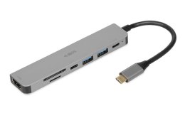 IBOX Stacja dokująca hub USB iBOX IUH3SL4K HDMI SD PD100W