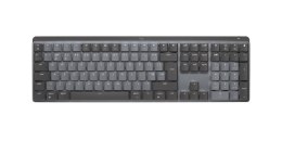 LOGITECH Klawiatura bezprzewodowa Logitech MX Mechanical grafit US przełączniki ciche sprężynujące