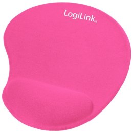 LogiLink Podkładka pod mysz LogiLink ID0027P żelowa, różowa