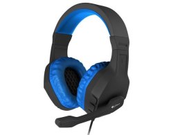 Genesis Słuchawki z mikrofonem Genesis Argon 200 Gaming czarno-niebieskie