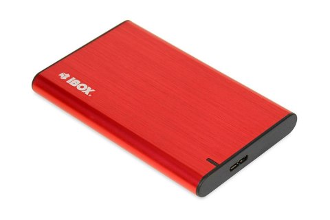 IBOX Obudowa na dysk iBOX HD-05 2.5" USB 3.1 gen.1 Red