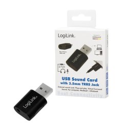 LogiLink Karta dźwiękowa USB Logilink UA0299 z gniazdem TRRS