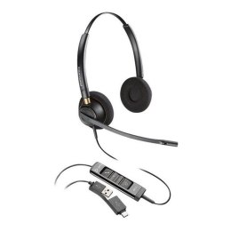 Poly Słuchawki z mikrofonem Poly EncorePro 525 USB-A/C czarne