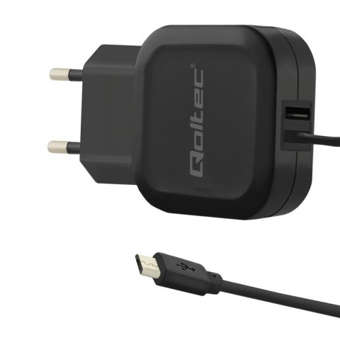 Qoltec Ładowarka sieciowa Qoltec 17W 5V 3,4A USB + Micro USB