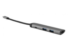 VERBATIM Hub USB Verbatim Multi Port 2x USB 3.0, USB-C 3.1, HDMI 4K