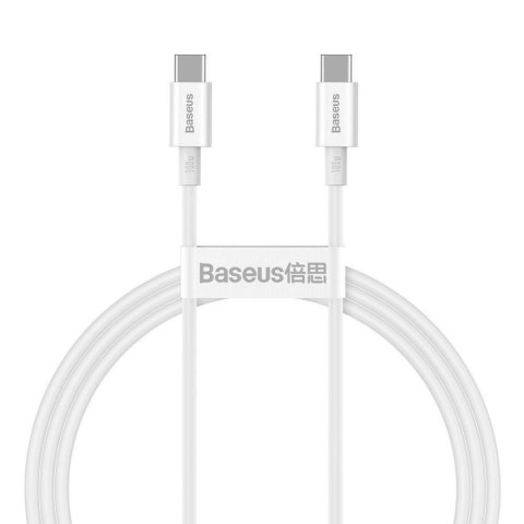 Baseus Kabel przewód USB-C PD 2.0 100cm Baseus Superior CATYS-B02 Quick Charge 3.0 5A z obsługą szybkiego ładowania 100W