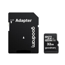 Goodram Karta pamięci microSD GOODRAM 32GB MICRO CARD cl 10 UHS-I + adapter