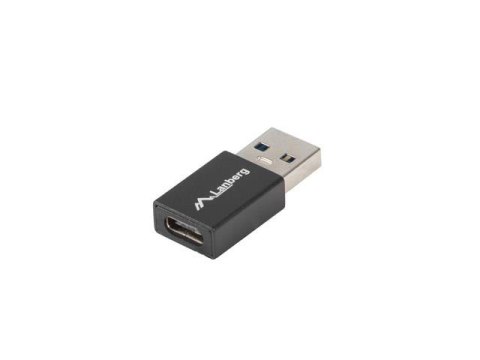 LANBERG Adapter Lanberg USB type-C(F) - USB-A(M) 3.1 czarny