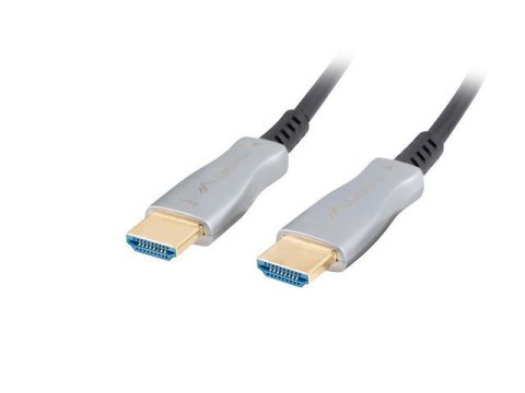 LANBERG Kabel HDMI Lanberg M/M v2.0 50m czarny optyczny AOC