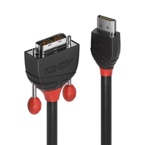 LINDY Adapter LINDY HDMI - DVI-D 2m Czarny