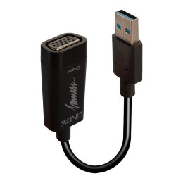 LINDY Adapter LINDY USB 3.0 - VGA Czarny