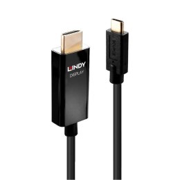 LINDY Adapter LINDY USB-C - HDMI 4K60 1m Czarny