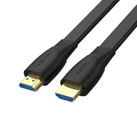 UNITEK Kabel HDMI Unitek C11063BK-1M High Speed 2.0, 4K 60Hz, płaski, 1m