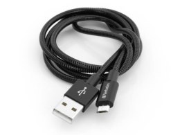 VERBATIM Kabel Verbatim micro USB-B(M) - USB-A(M) 1m czarny