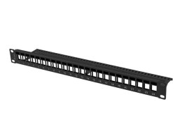 LANBERG Patch panel pusty Lanberg PPKS-1024-B 24 port 1U 19