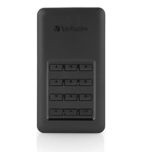 Verbatim Dysk SSD zewnętrzny Verbatim Store 'n' Go Portable 256GB USB 3.0 Type-C z klawiaturą czarny