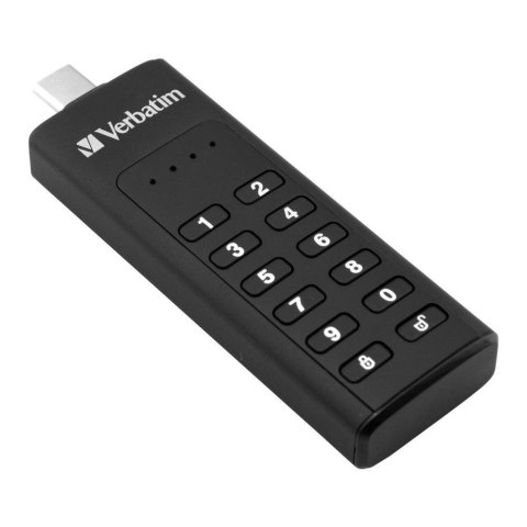 VERBATIM Pendrive Verbatim Keypad Secure 64GB USB-C 3.0 z klawiaturą