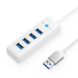 ORICO Hub USB-A Orico PW4U-U3-015-WH-EP 4x USB-A 3.1 biały