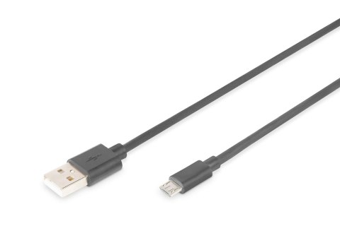 Digitus Kabel USB DIGITUS 2.0, typ A - B micro, 1m czarny