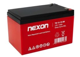 Nexon Akumulator żelowy Nexon TN-GEL-15 12V 15Ah - głębokiego rozładowania i pracy cyklicznej