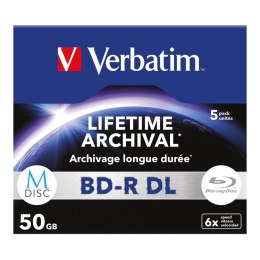 VERBATIM BD-R DL Verbatim M-Disc 50GB 6x (Jewel Case 5)