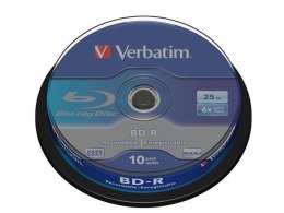 VERBATIM BD-R Verbatim 25GB X6 (Cake 10)