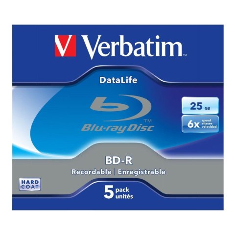 Verbatim BD-R Verbatim Datalife 25GB 6x (Jewel Case 5)