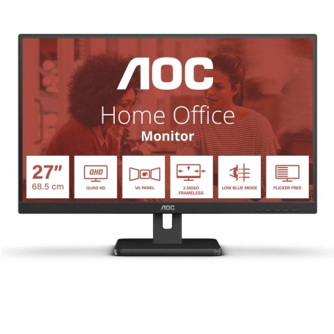 AOC Monitor AOC 27" Q27E3UAM HDMI DP 2xUSB głośniki