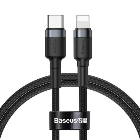 Baseus Kabel przewód USB-C / Typ-C - Lightning / iPhone 100cm Baseus Cafule CATLKLF-G1 z obsługą szybkiego ładowania 18W PD