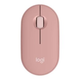LOGITECH Mysz bezprzewodowa Logitech Pebble Mouse 2 M350s optyczna różowa
