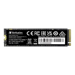 Verbatim Dysk SSD Verbatim Vi5000 512GB M.2 PCIe Gen4 NVME 2280 (5000/2500 MB/s)