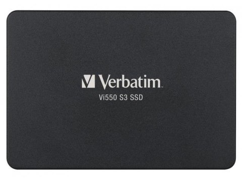 Verbatim Dysk SSD wewnętrzny Verbatim Vi550 S3 256GB 2.5" SATA III czarny