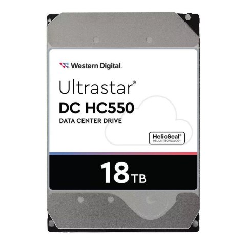 Western Digital Dysk Western Digital Ultrastar DC HC550 He18 18TB 3,5" 7200 512MB SAS III 512e SE NP3 WUH721818AL5204