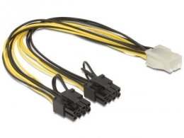Delock Kabel rozdzielacz zasilania PCI EXPRESS 2x8PIN/1x6PIN