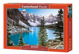 Castor Puzzle 1000 elementów Kanada, Górskie jezioro