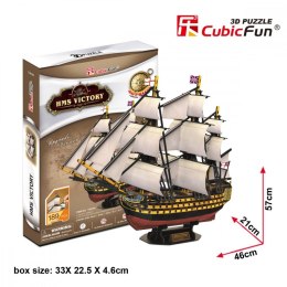 Cubic Fun Puzzle 3D Żaglowiec HMS Victory