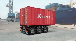 Italeri Tecnokar 20 container trailer