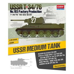 Academy T-34/76 No.183 Factory Production
