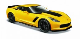 Maisto Model metalowy Corvette Z06 1/24 żółty