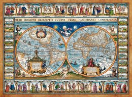 Castor Puzzle 2000 elemenrów - Mapa Świata, 1693