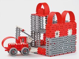 Marioinex Klocki konstrukcyjne Mini Waffle Strażak Zestaw Duży