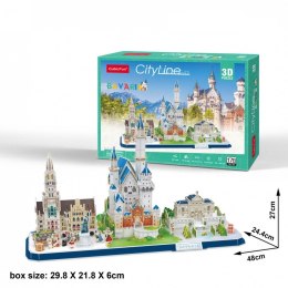Cubic Fun Puzzle 3D City Line Bawaria