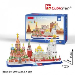 Cubic Fun Puzzle 3D City Line Moskwa
