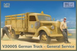 Ibg Model plastikowy Niemiecka ciężarówka General service V3000 S
