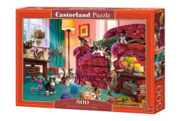 Castor Puzzle 500 elementów - Niegrzeczne kocięta