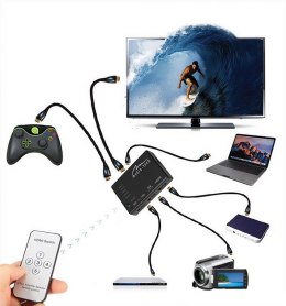 Media-Tech Przełącznik HDMI 5-portowy
