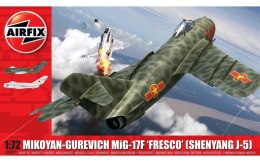 Airfix Model plastikowy Mikoyan-Gurevich MiG-17 Fresco